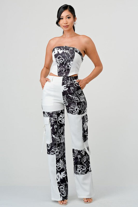 CARGO PRINT SET-BeautyRosee Boutique