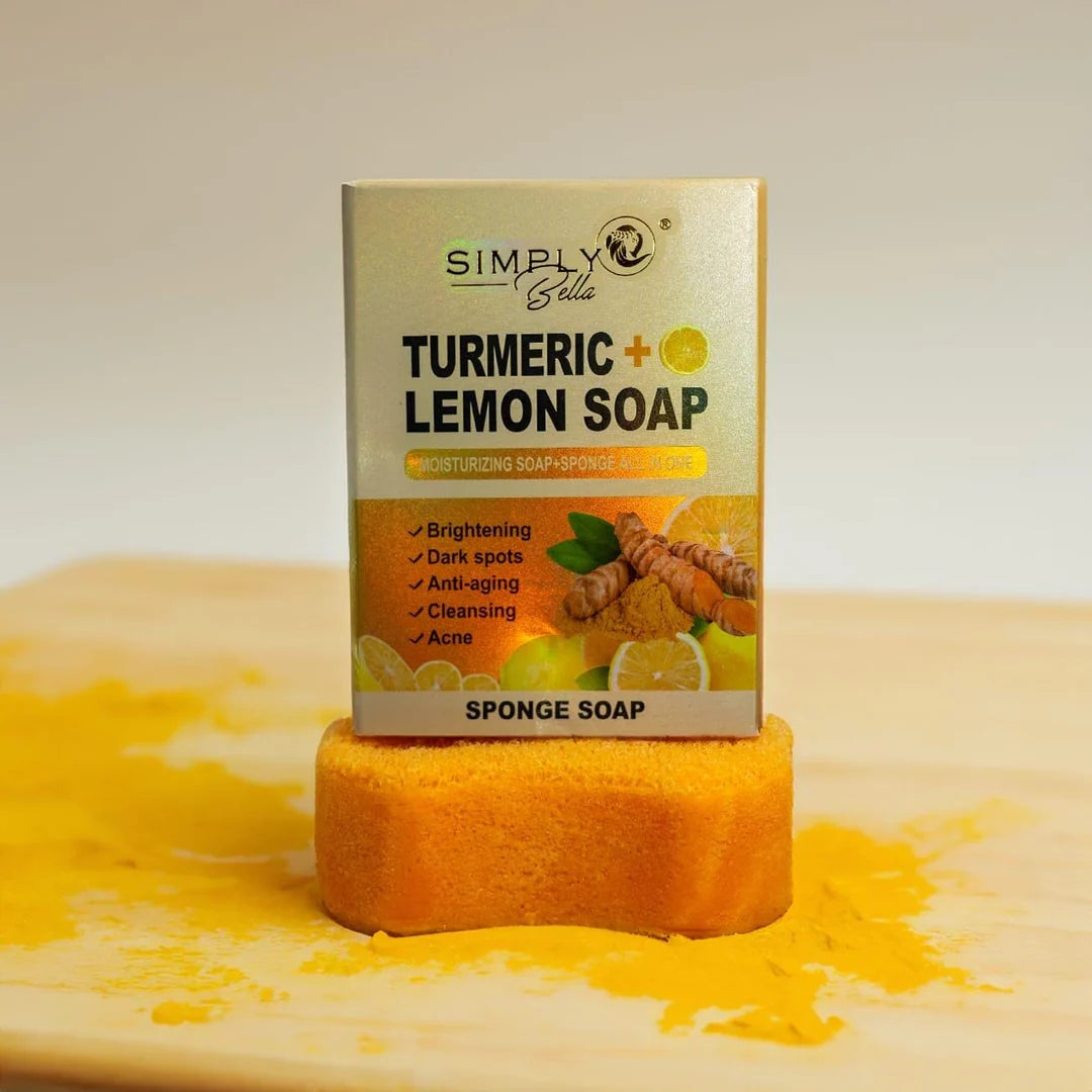 Turmeric and Lemon Soap | Brightening & Revitalizing Skincare