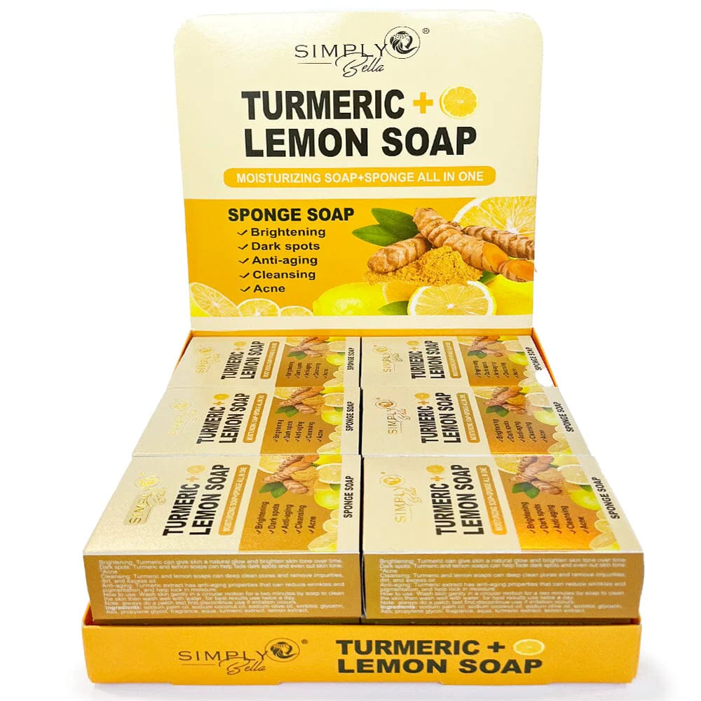 Turmeric and Lemon Soap | Brightening & Revitalizing Skincare