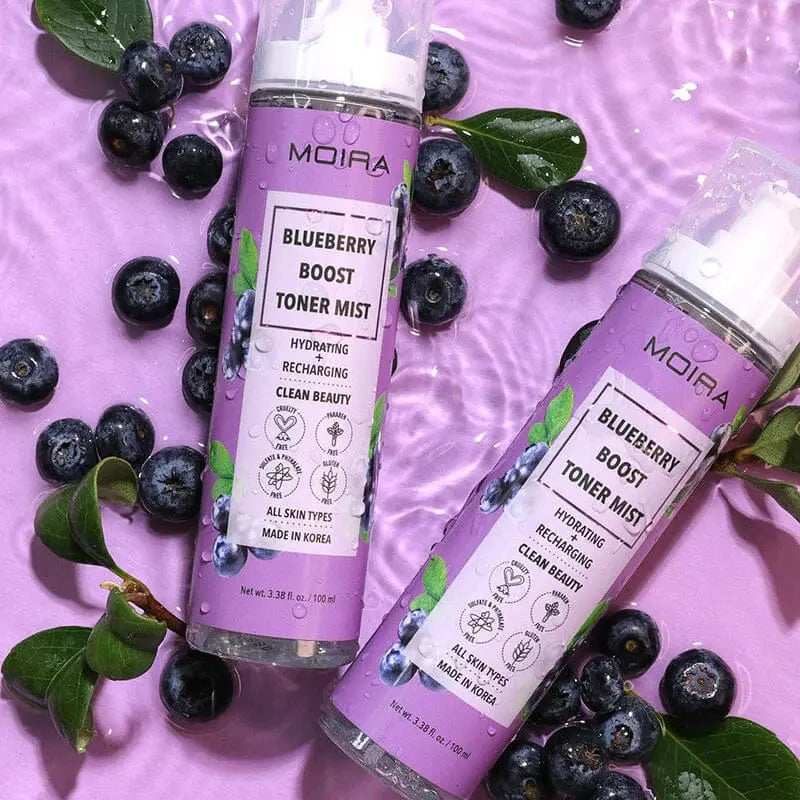 MOIRA Blueberry Boost Toner Mist | Antioxidant-Rich Facial Spray